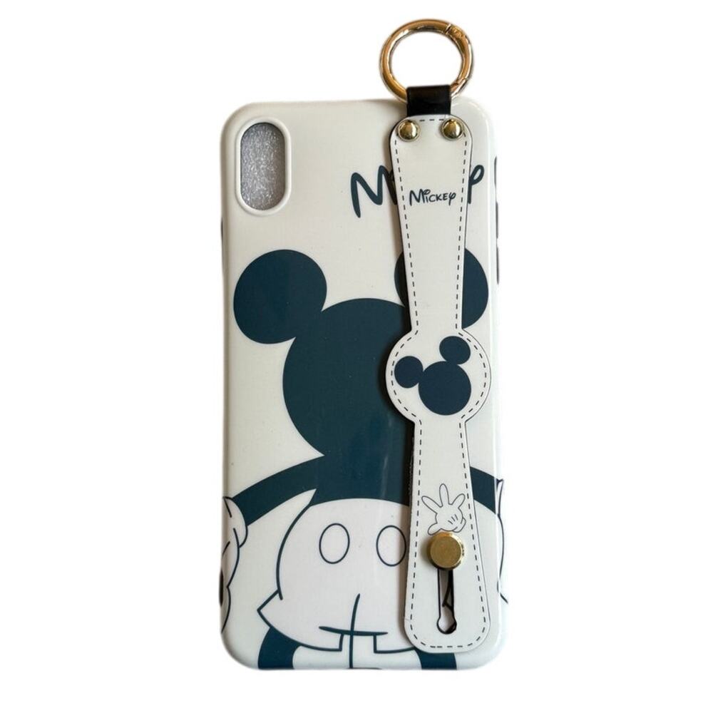 Disney Mickey Mouse iPhone XS Max Case Wrist Strap Key Ring - Picture 3 of 5